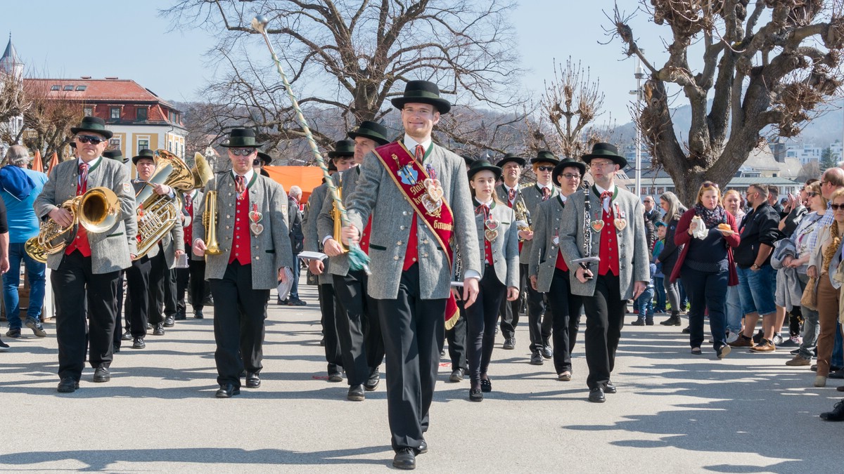 2019.03.31 Liebstattsonntag in Gmunden - Musikkapelle Gmunden